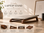 Wooden Laptop Stand