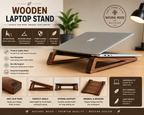 Wooden Laptop Stand