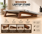 Wooden Laptop Stand