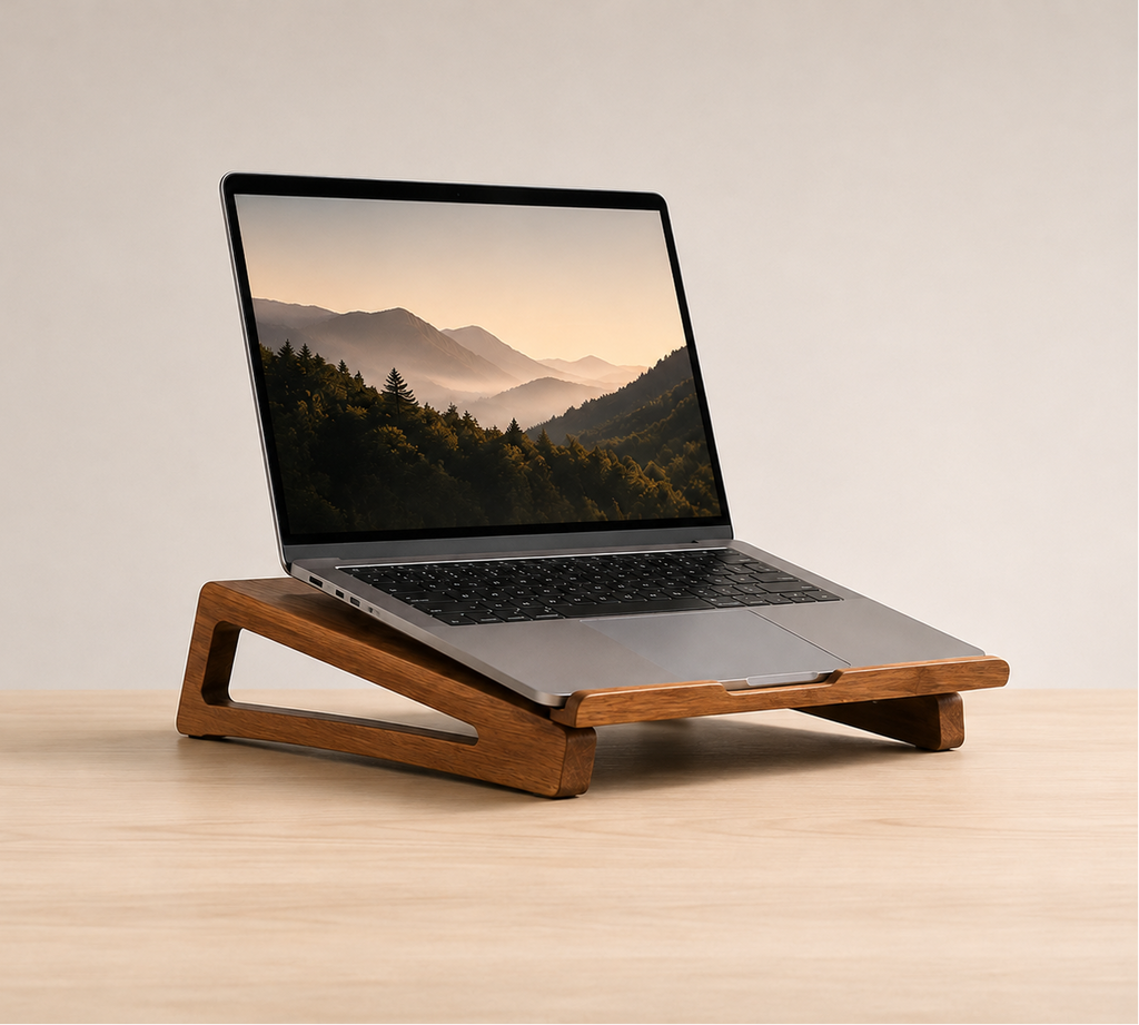 Wooden Laptop Stand